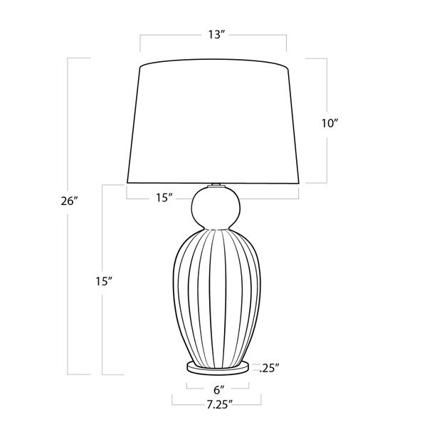 Tiera Ceramic Table Lamp